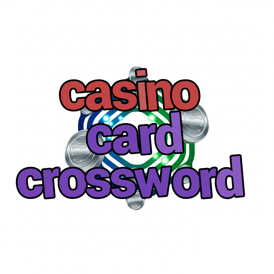 casino card crossword